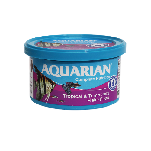 Aquarian Tropical Fish Food Flakes 25g