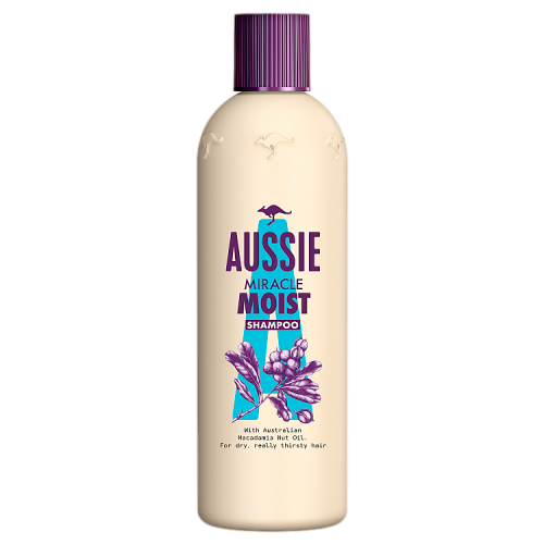 Aussie Miracle Moist Shampoo | 300ml Bottle