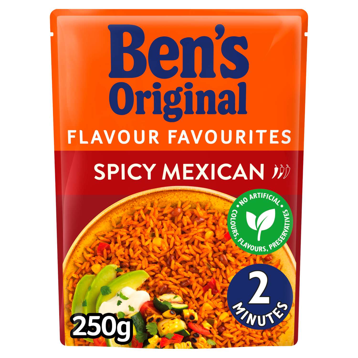 Ben's Original Spicy Mexican Microwave Rice 250g