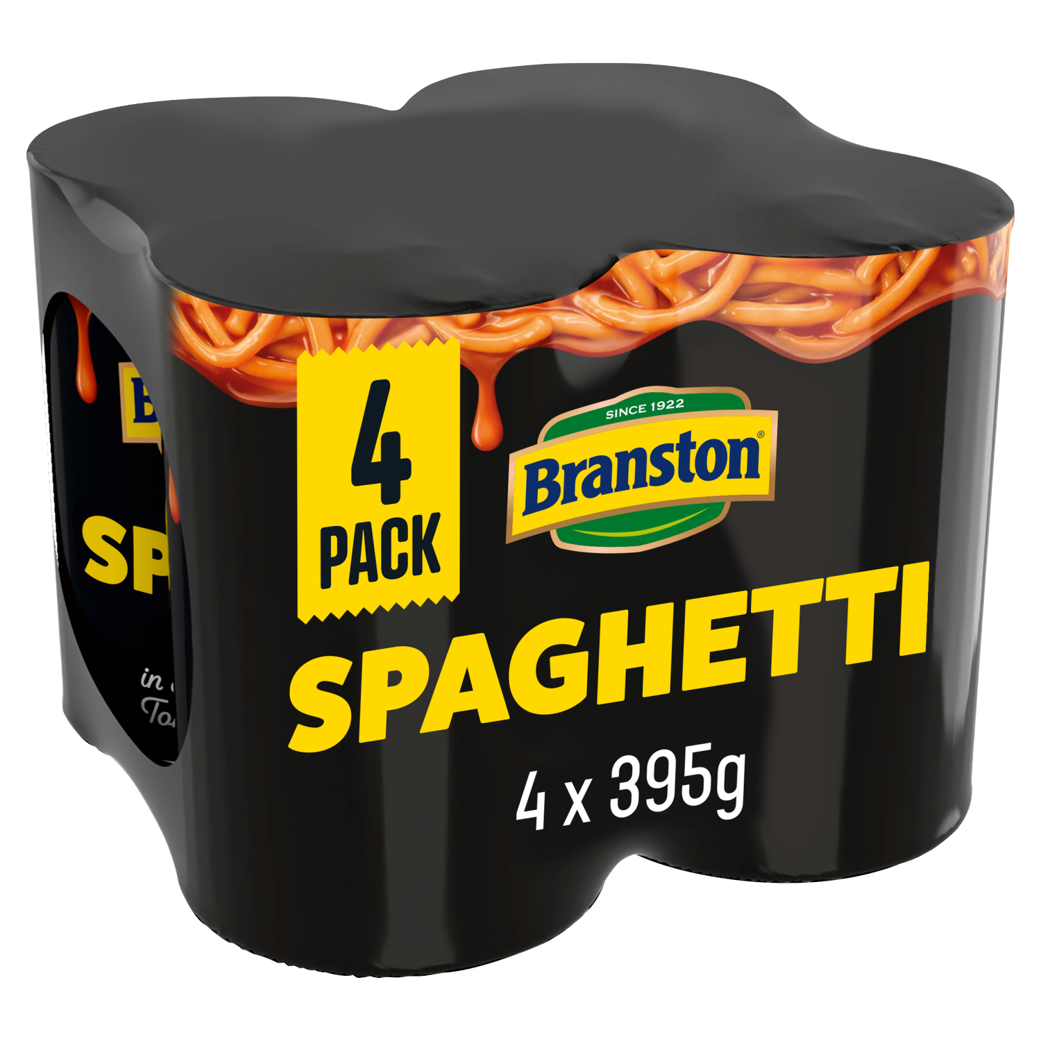 Branston Spaghetti in Tomato Sauce 4 x 395g