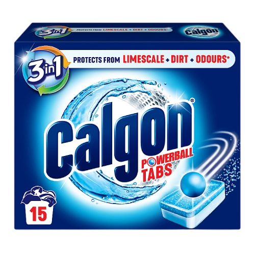 Calgon Powerball 3 in 1 Washing Machine Tablets 15 per pack