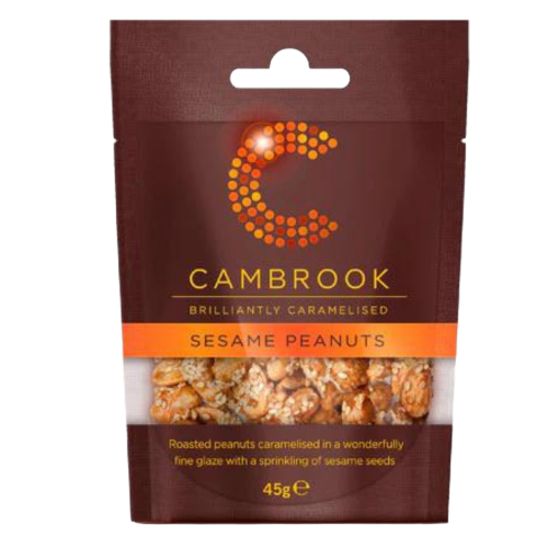 Cambrook Nuts Caramelised Sesame Peanuts