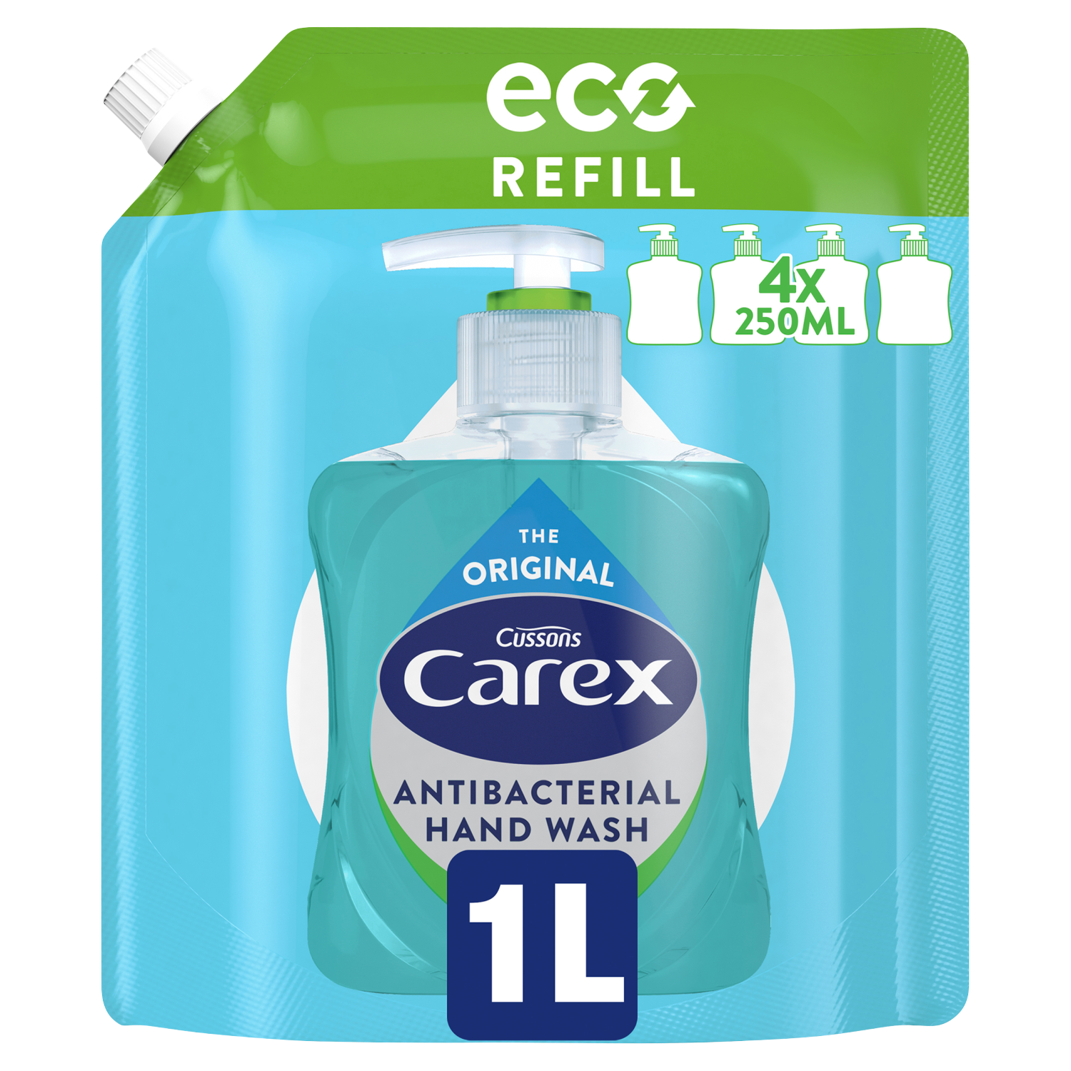 Carex Dermacare The Original Antibacterial Hand Wash Refill | 1L Pack
