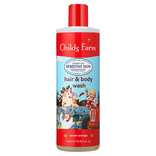 Childs Farm Hair & Body Wash Organic Sweet Orange | 500ml Bottle