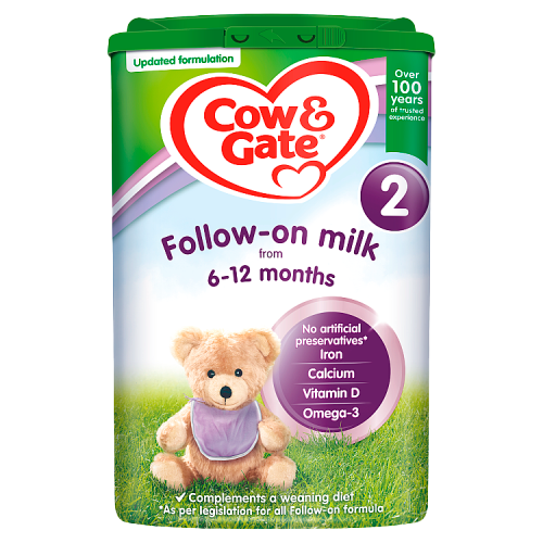 Cow & Gate 2 Follow-On Milk from 6-12 Months | 800g Tub