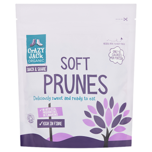 Crazy Jack Organic Soft Prunes 200g