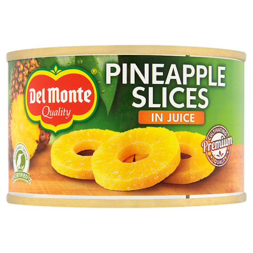 Del Monte Pineapple Slices in Juice 220g
