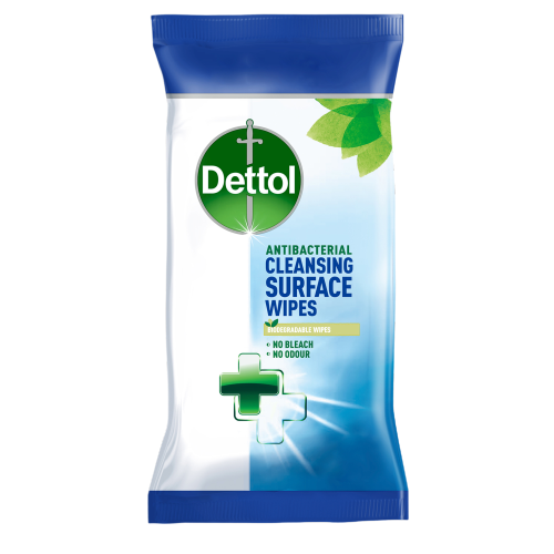 Dettol Antibacterial Surface Cleansing Wipes, 30 Wipes