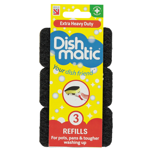 Dishmatic Extra Heavy Duty Refills x 3