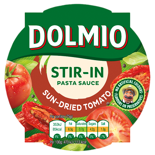 Dolmio Stir-In Sun-Dried Tomato Pasta Sauce 150g