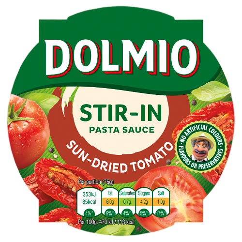 Dolmio Stir-In Sun-Dried Tomato Pasta Sauce 150g