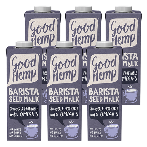 Good Hemp Barista Seed Milk 6 x 1L