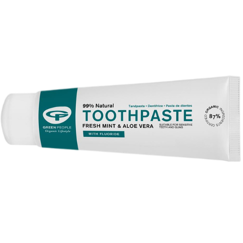 Green People Fresh Mint & Aloe Vera Fluoride Toothpaste 50ml