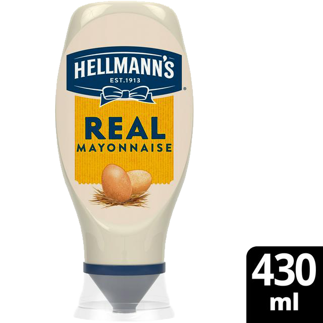 Hellmann's Real Squeezy Mayonnaise 430ml