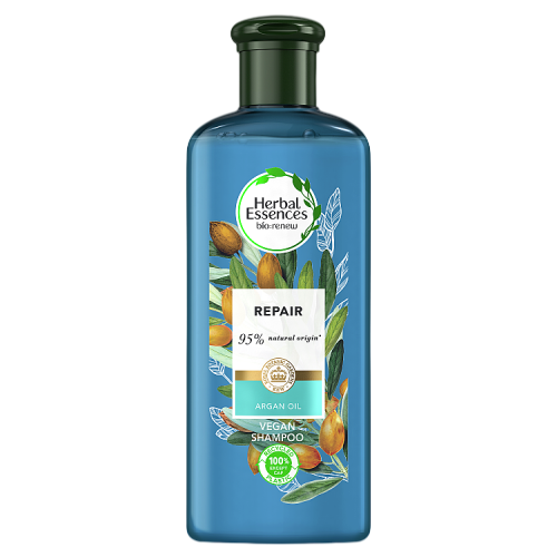 Herbal Essences Argan Oil Repairing Vegan Shampoo | 250ml Bottle