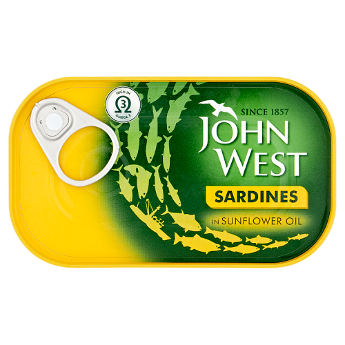 John West Sardines in Sunflower Oil 120g