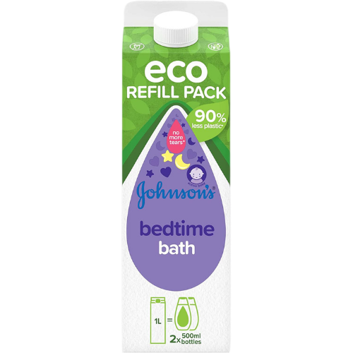 Johnson's Baby Bedtime Bath Eco Refill | 1L Bottle