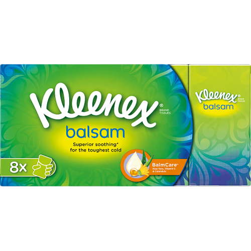 Kleenex Balsam 8 Pack