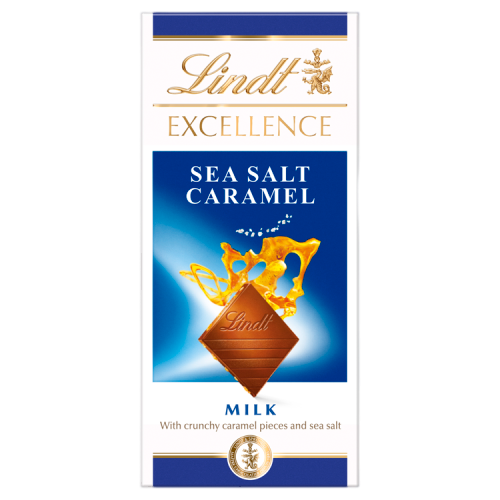 Lindt Excellence Milk Sea Salt Caramel 100g