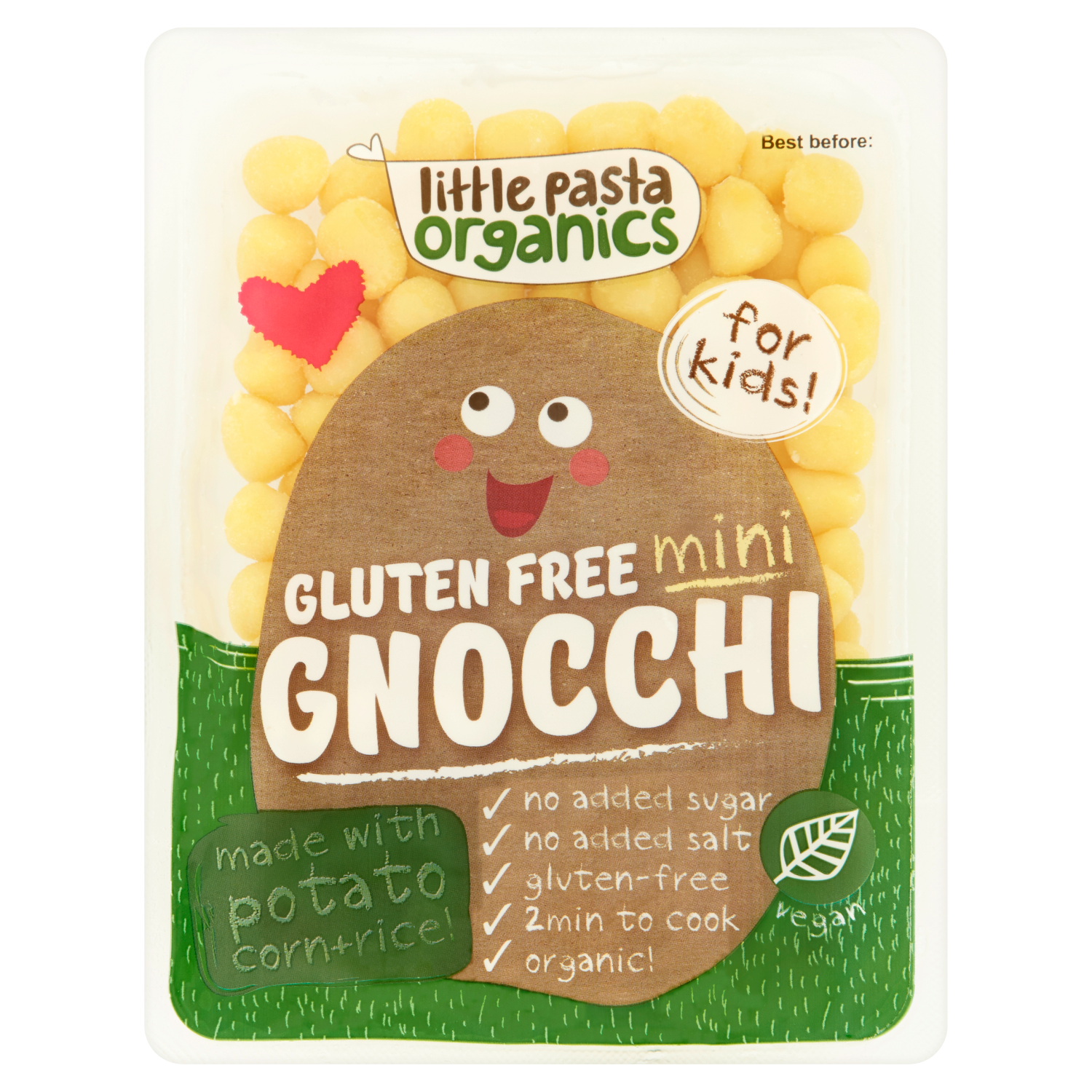 Little Pasta Organics Gluten Free Mini Gnocchi 250g