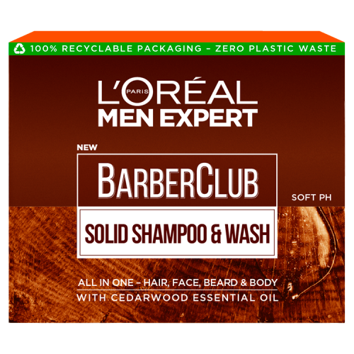 L'Oreal Men Expert Barber Club Solid Shampoo & Wash Bar 80g