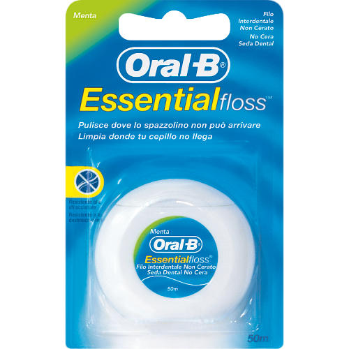 Oral-B Essential Un-Waxed Dental Floss 50m