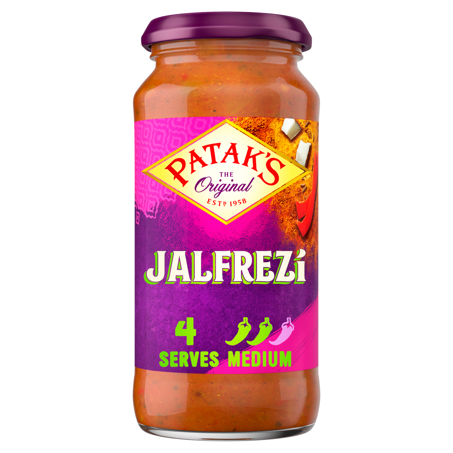 Patak's Jalfrezi Cooking Sauce 450g
