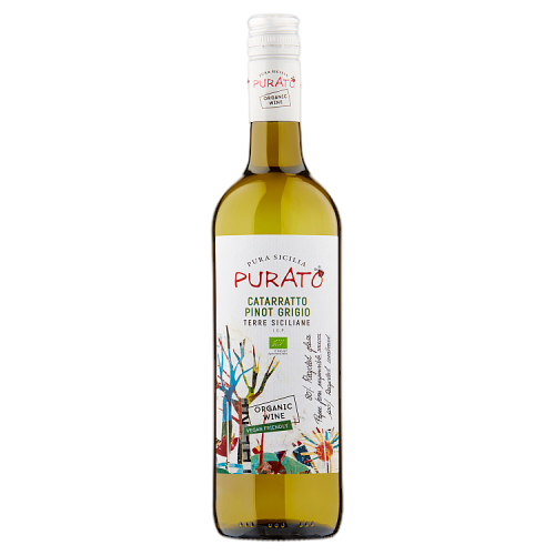 Purato Catarratto Organic Pinot Grigio 75cl
