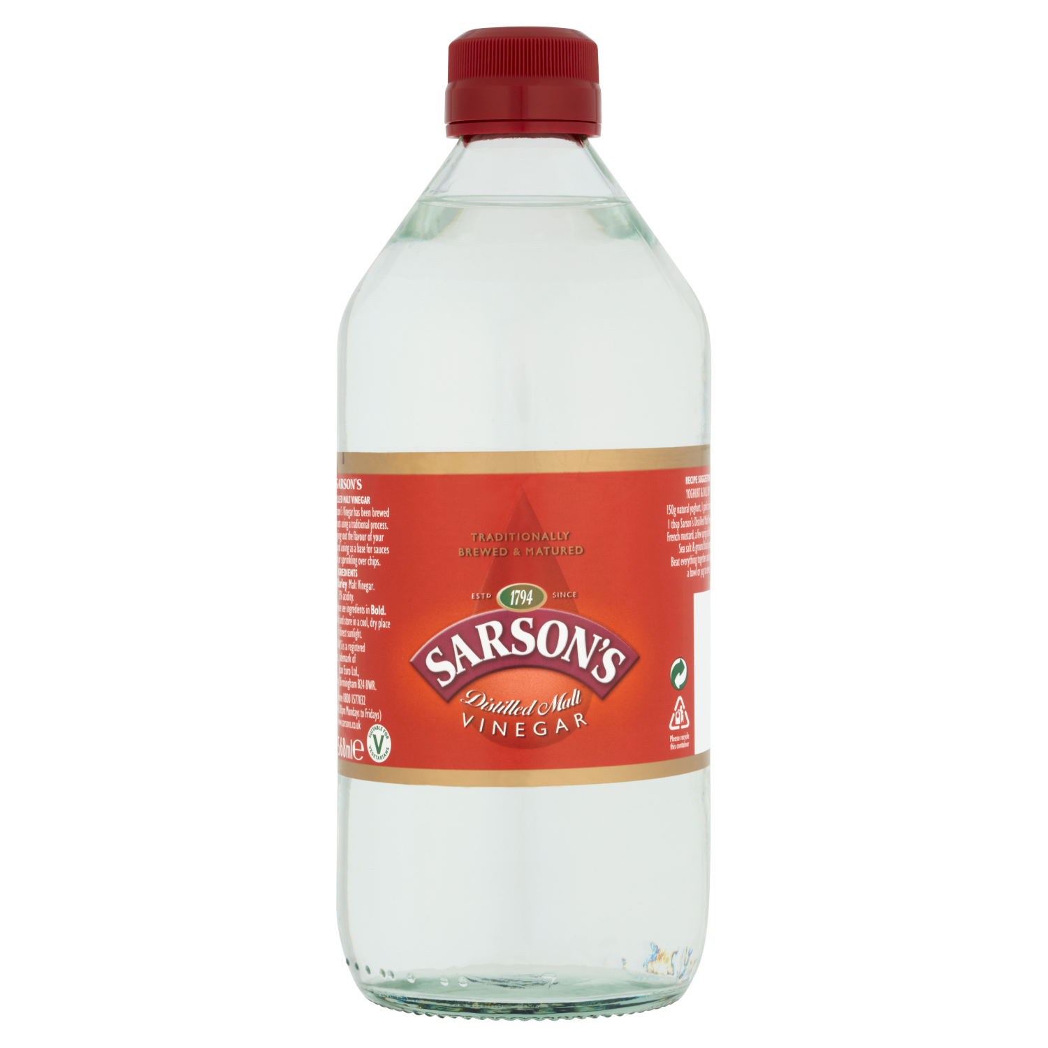 Sarsons Distilled Malt Vinegar 568ml