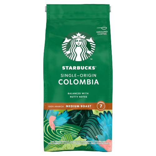 Starbucks Single-Origin Colombia Medium Roast Ground Coffee 200g