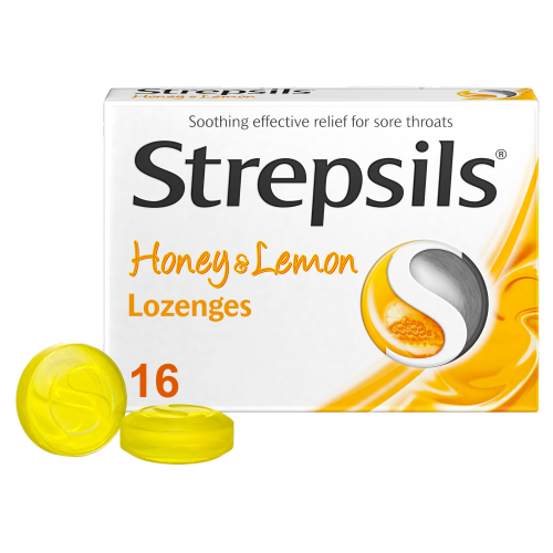 Strepsils Honey and Lemon 16 Pack