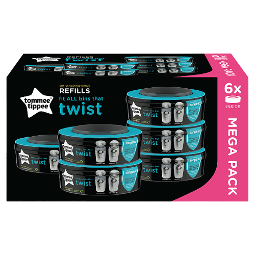 Tommee Tippee Softly Scented Citrus Refills | Pack Of 6