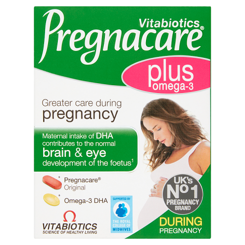 Vitabiotics Pregnacare Plus Omega-3 During Pregnancy Dual Pack | 56 Tablets