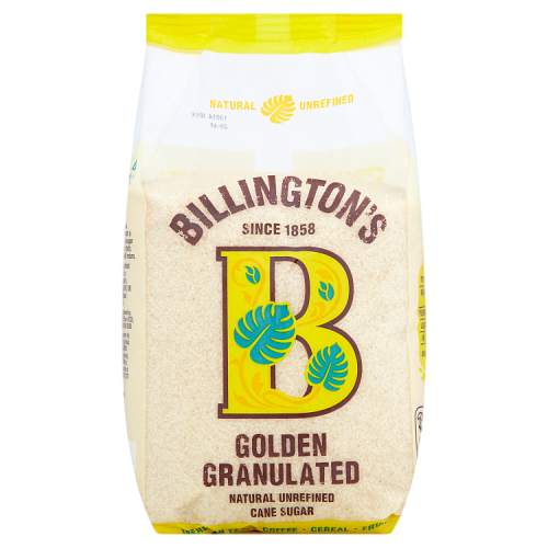 Billington's Golden Granulated Natural Unrefined Cane Sugar 1kg