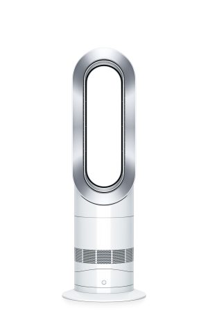 Dyson AM09 Hot and Cold Fan Heater - White and Nickel