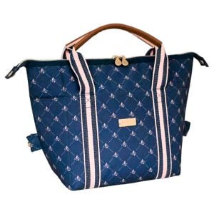 Navigate Beau & Elliot Monogram Midnight Convertible Lunch Bag