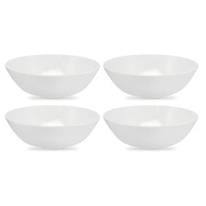 Royal Worcester Serendipity White Set of 4 Deep Bowls