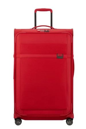 Samsonite Airea 78cm 4-Wheel Large Expandable Suitcase - Hibiscus Red
