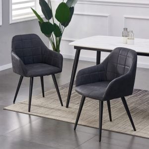17 Stories Aliauna Upholstered Armchair black 82.0 H x 57.0 W x 59.0 D cm
