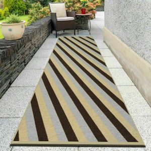 17 Stories Non Slip Large Long Short Rubber Back Washable Hall Hallway Runner Rug Small Mat white 80.0 W x 5.0 D cm