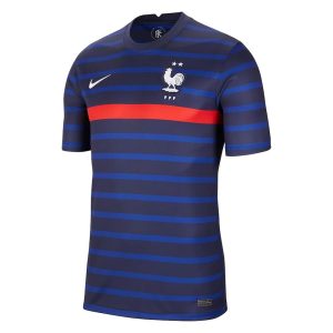 2020-2021 France Home Nike Football Shirt - Navy - male - Size: Large 42-44" Chest (104-112cm)