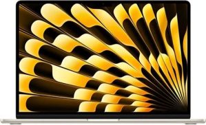 Refurbished: MacBook Air 15,13/M3 (8-CPU 10-GPU)/8GB Ram/512GB SSD/15”/Starlight/A