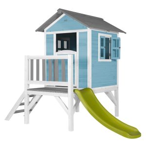 AXI Lodge Playhouse blue 188.0 H x 168.0 W x 261.0 D cm