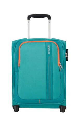 American Tourister Sea Seeker 45cm 2-Wheel Underseat Cabin Case - Aqua Green