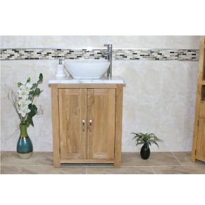 Belfry Bathroom Cournoyer 650mm Free-Standing Vanity Unit white 1100.0 H x 650.0 W cm