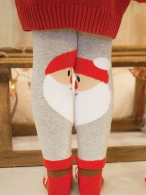 Blade & Rose Junior Santa Leggings Christmas Clothing For Babies & Toddlers Sizes 0-4 Years