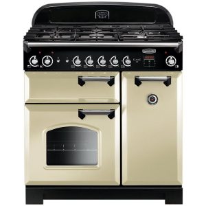 Rangemaster CLA90NGFCR/C Classic 90 Gas Range Cooker Cream