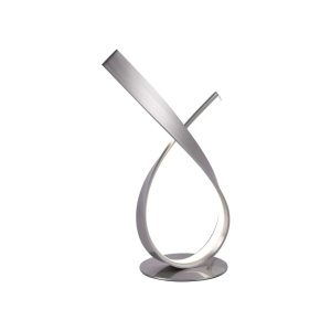 Canora Grey Hemphill Metal Novelty Lamp gray 40.0 H x 20.0 W x 15.0 D cm