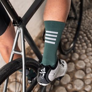 Cycling Socks Siroko S1 Green Alpe d'Huez - Size: XL-XXL