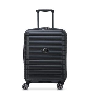 Delsey Shadow 5.0 55cm Slim 4-Wheel Cabin Case - Black